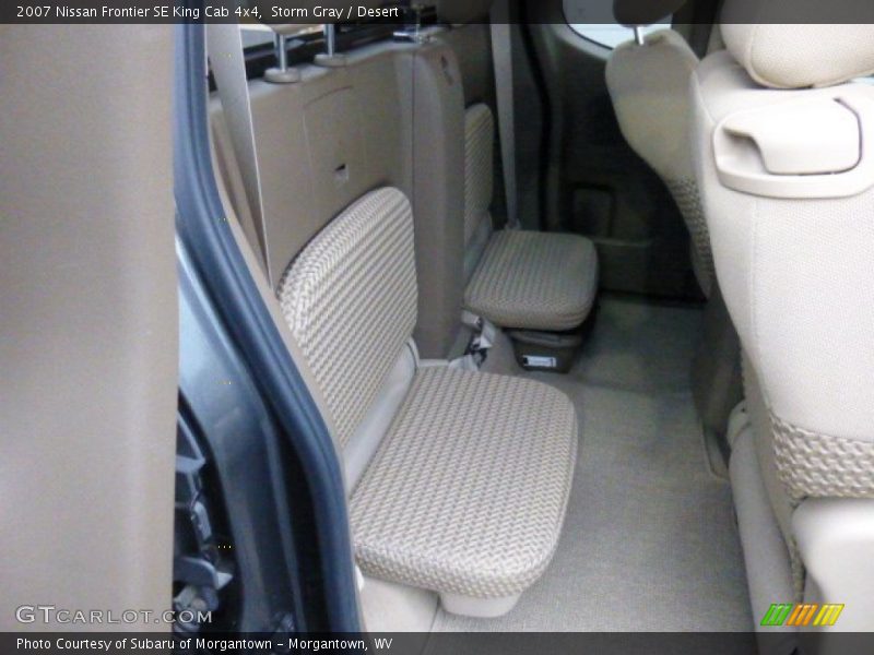 Storm Gray / Desert 2007 Nissan Frontier SE King Cab 4x4