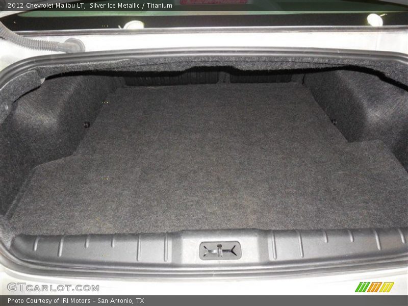 Silver Ice Metallic / Titanium 2012 Chevrolet Malibu LT