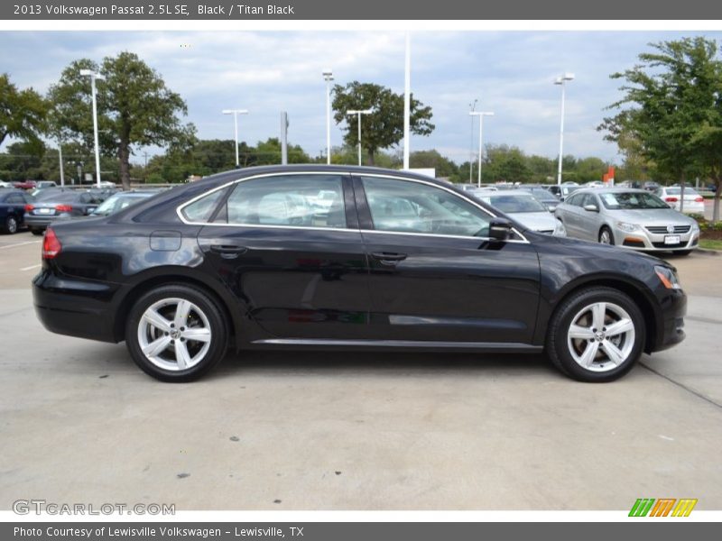 Black / Titan Black 2013 Volkswagen Passat 2.5L SE
