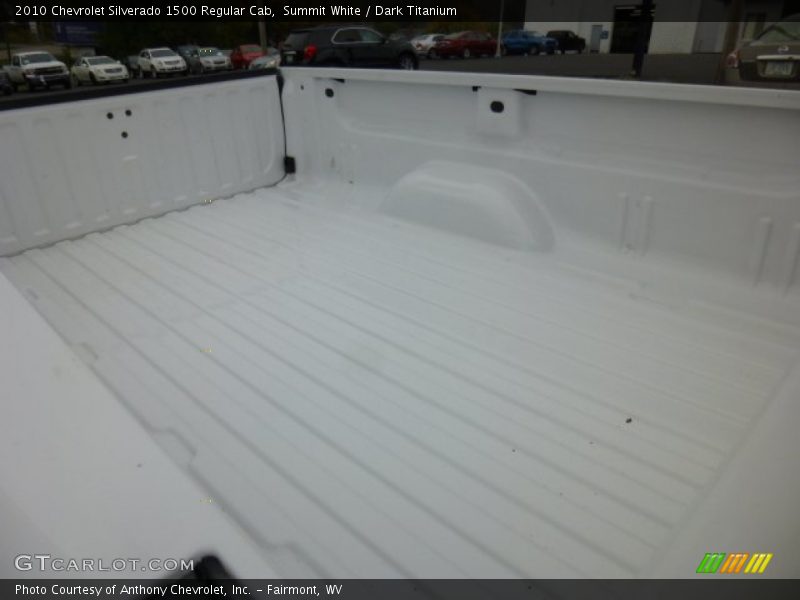 Summit White / Dark Titanium 2010 Chevrolet Silverado 1500 Regular Cab