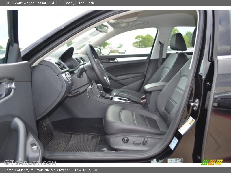 Black / Titan Black 2013 Volkswagen Passat 2.5L SE