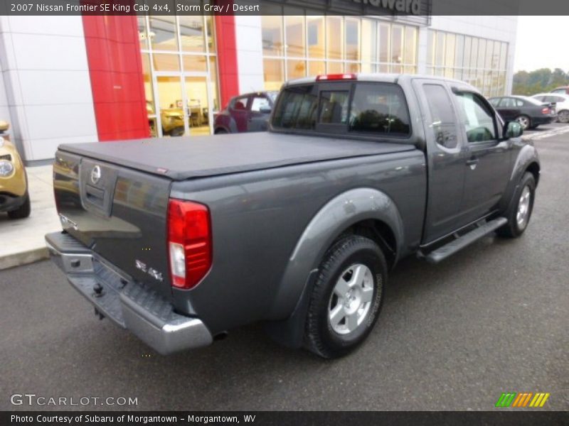 Storm Gray / Desert 2007 Nissan Frontier SE King Cab 4x4