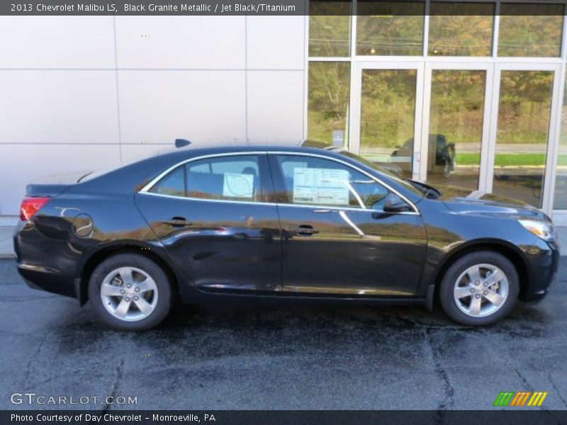 Black Granite Metallic / Jet Black/Titanium 2013 Chevrolet Malibu LS