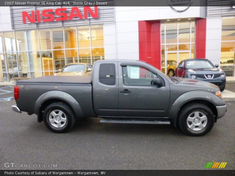Storm Gray / Desert 2007 Nissan Frontier SE King Cab 4x4