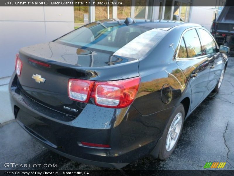 Black Granite Metallic / Jet Black/Titanium 2013 Chevrolet Malibu LS