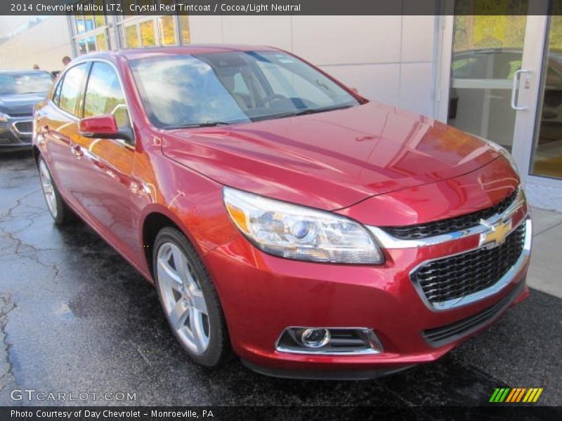 Front 3/4 View of 2014 Malibu LTZ