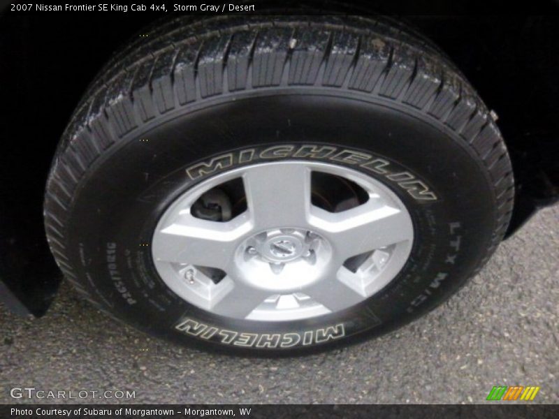 Storm Gray / Desert 2007 Nissan Frontier SE King Cab 4x4