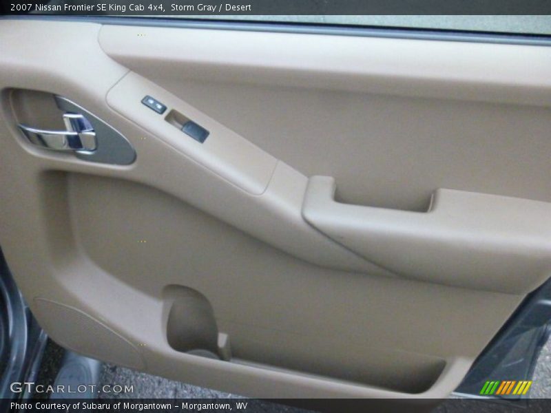 Storm Gray / Desert 2007 Nissan Frontier SE King Cab 4x4
