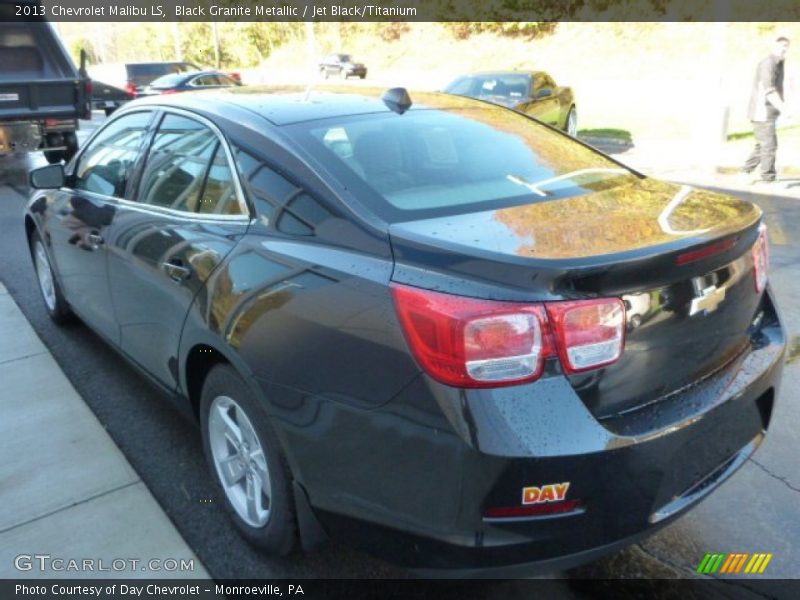 Black Granite Metallic / Jet Black/Titanium 2013 Chevrolet Malibu LS