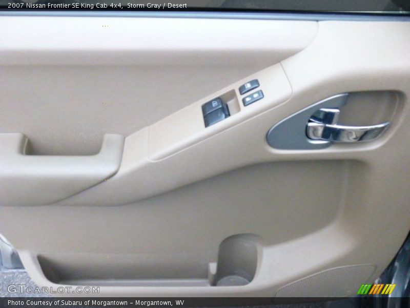 Storm Gray / Desert 2007 Nissan Frontier SE King Cab 4x4