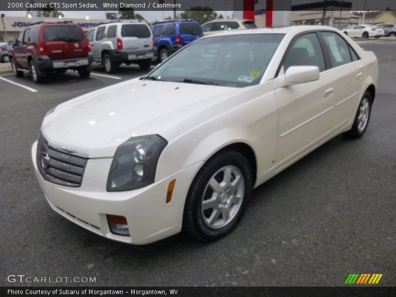 White Diamond / Cashmere 2006 Cadillac CTS Sport Sedan