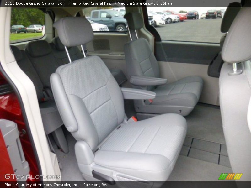 Inferno Red Crystal Pearl / Medium Slate Gray/Light Shale 2010 Dodge Grand Caravan SXT