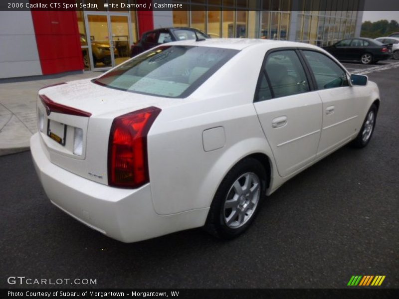 White Diamond / Cashmere 2006 Cadillac CTS Sport Sedan