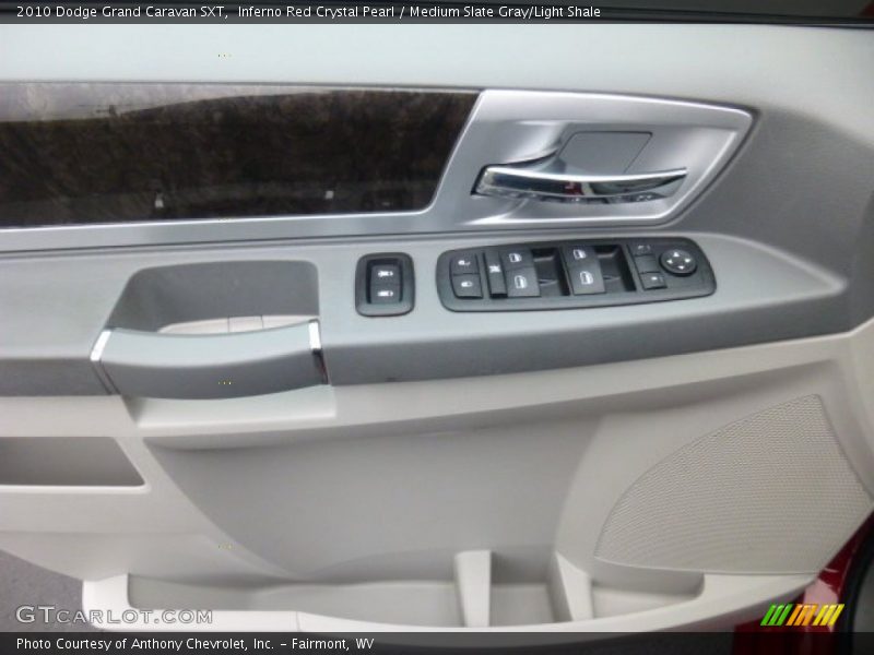 Inferno Red Crystal Pearl / Medium Slate Gray/Light Shale 2010 Dodge Grand Caravan SXT