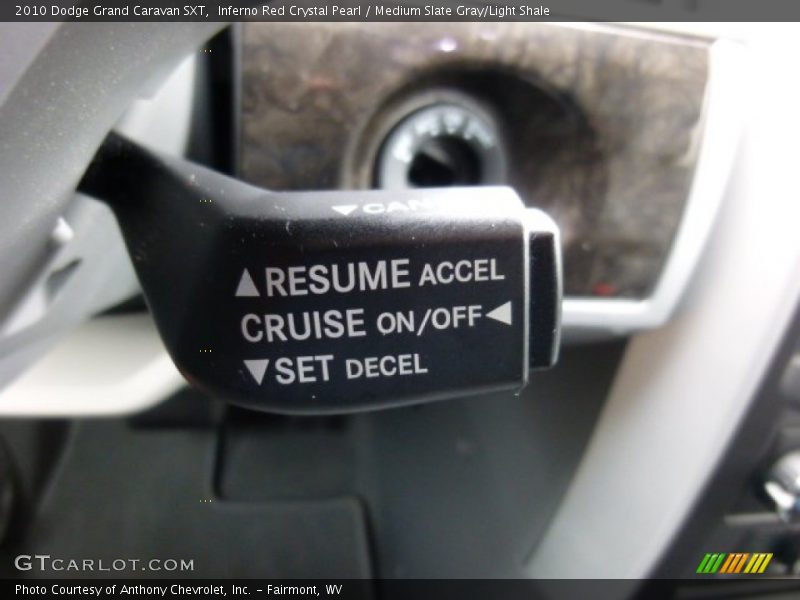 Inferno Red Crystal Pearl / Medium Slate Gray/Light Shale 2010 Dodge Grand Caravan SXT