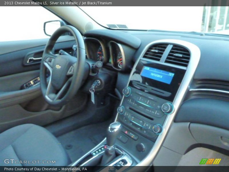 Silver Ice Metallic / Jet Black/Titanium 2013 Chevrolet Malibu LS