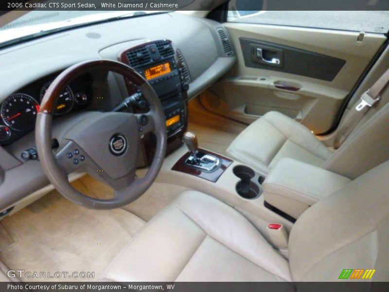 White Diamond / Cashmere 2006 Cadillac CTS Sport Sedan
