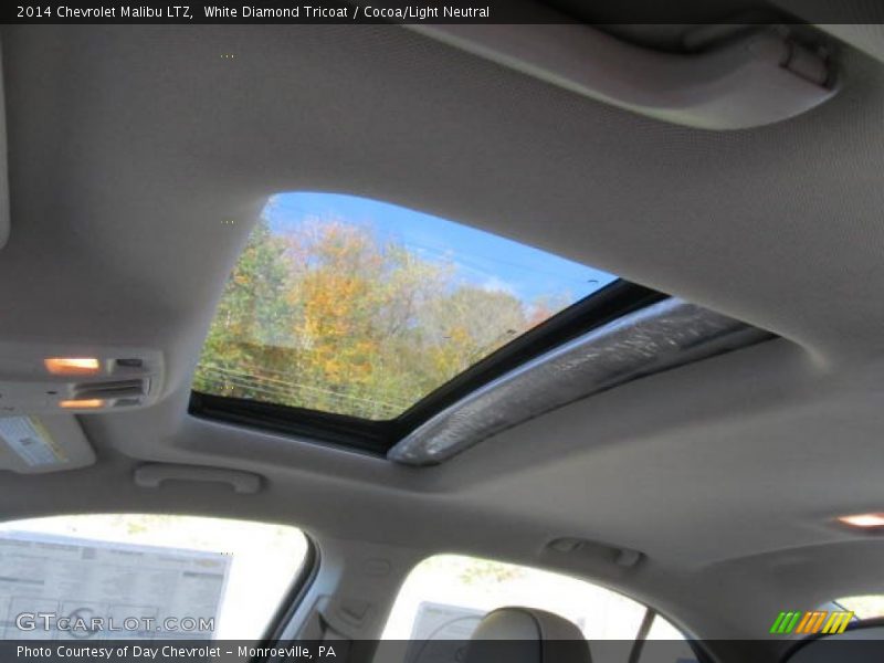 Sunroof of 2014 Malibu LTZ
