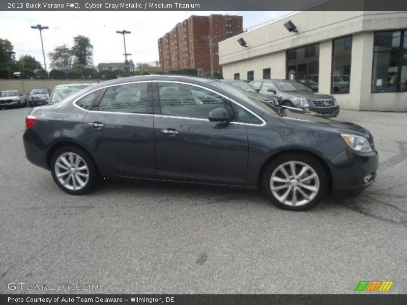 Cyber Gray Metallic / Medium Titanium 2013 Buick Verano FWD