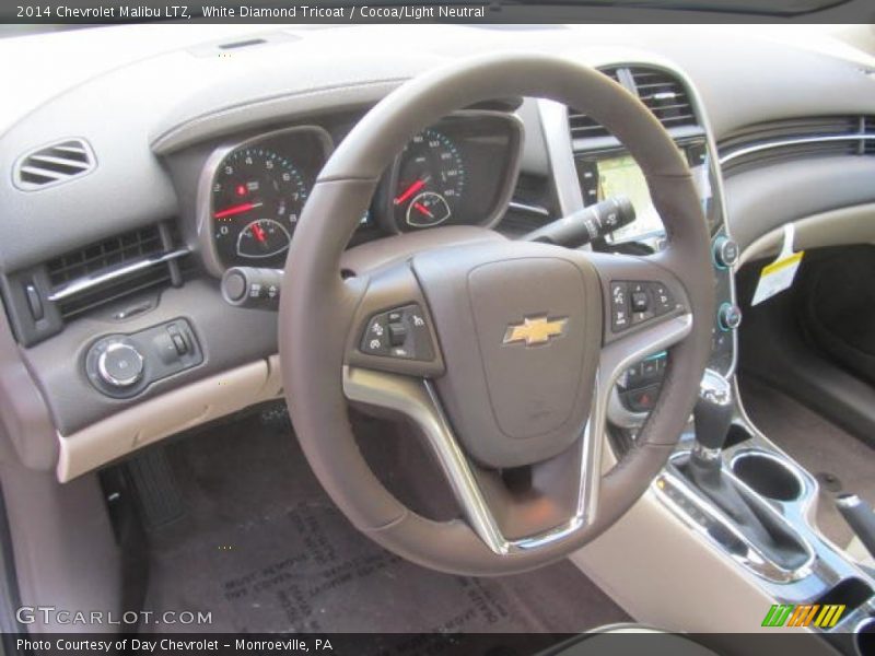 Dashboard of 2014 Malibu LTZ