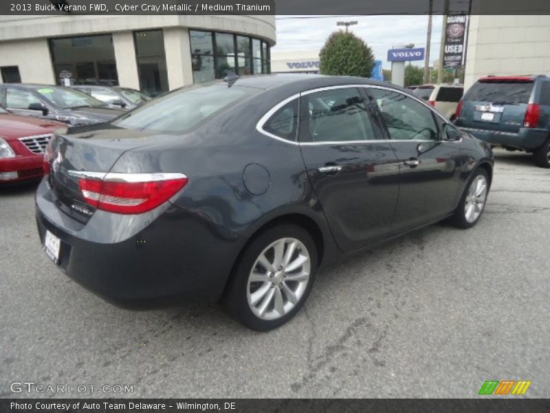 Cyber Gray Metallic / Medium Titanium 2013 Buick Verano FWD