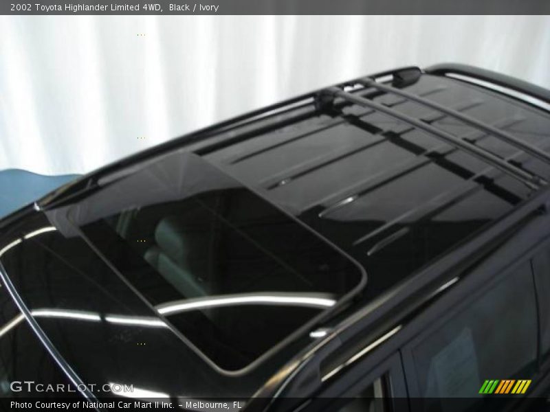 Black / Ivory 2002 Toyota Highlander Limited 4WD
