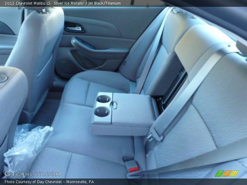 Silver Ice Metallic / Jet Black/Titanium 2013 Chevrolet Malibu LS