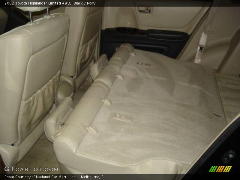 Black / Ivory 2002 Toyota Highlander Limited 4WD