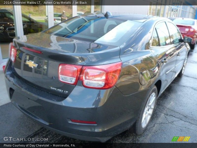 Ashen Gray Metallic / Jet Black 2014 Chevrolet Malibu LT