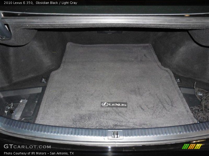 Obsidian Black / Light Gray 2010 Lexus IS 350