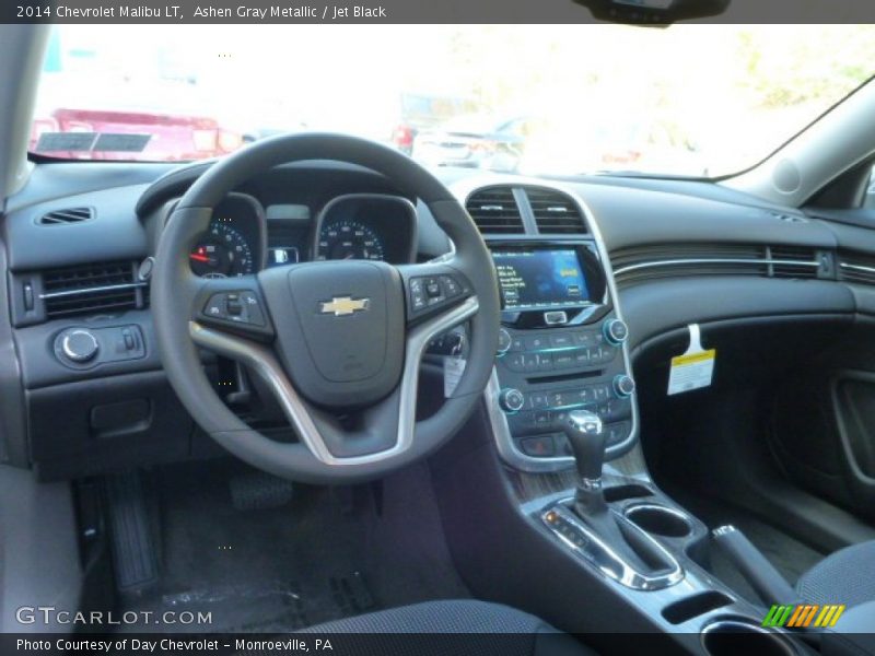 Ashen Gray Metallic / Jet Black 2014 Chevrolet Malibu LT