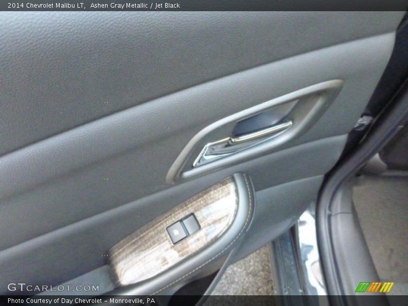 Ashen Gray Metallic / Jet Black 2014 Chevrolet Malibu LT