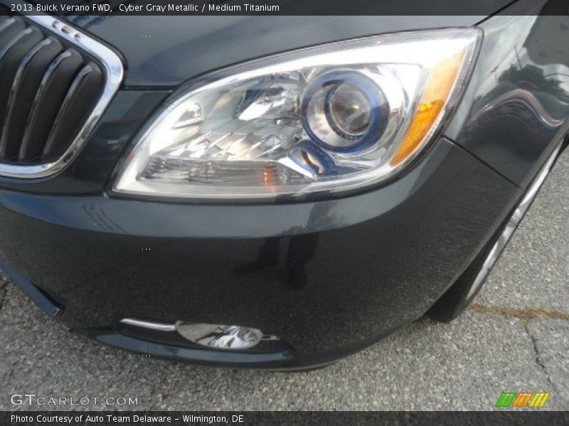 Cyber Gray Metallic / Medium Titanium 2013 Buick Verano FWD