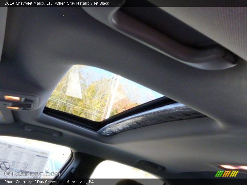 Ashen Gray Metallic / Jet Black 2014 Chevrolet Malibu LT