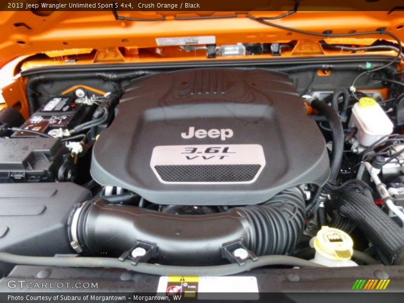 Crush Orange / Black 2013 Jeep Wrangler Unlimited Sport S 4x4