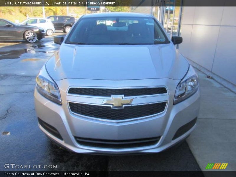 Silver Ice Metallic / Jet Black/Titanium 2013 Chevrolet Malibu LS
