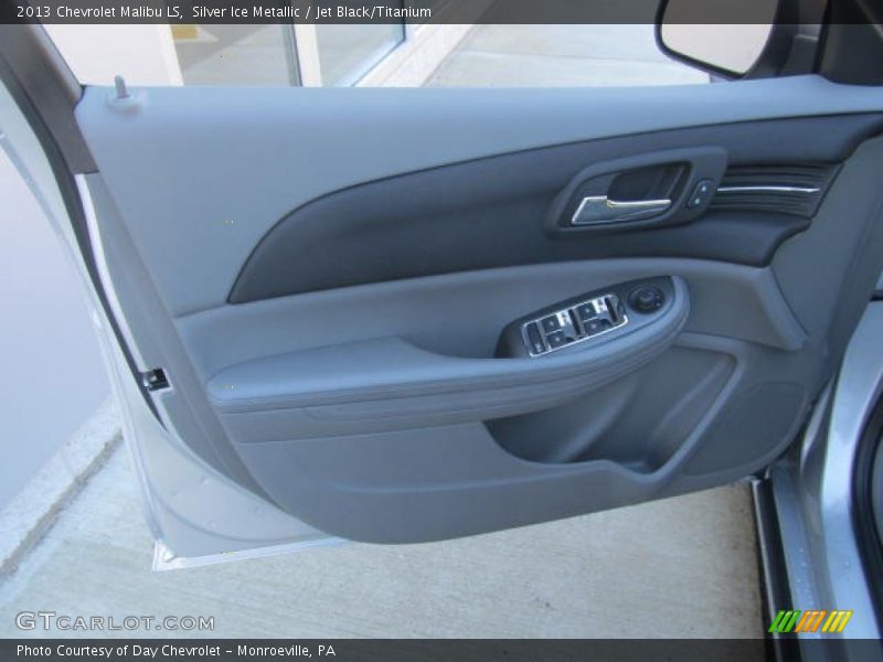 Silver Ice Metallic / Jet Black/Titanium 2013 Chevrolet Malibu LS