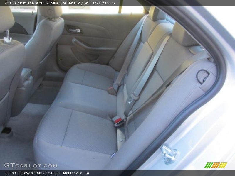 Silver Ice Metallic / Jet Black/Titanium 2013 Chevrolet Malibu LS