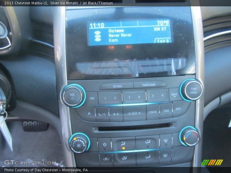 Silver Ice Metallic / Jet Black/Titanium 2013 Chevrolet Malibu LS