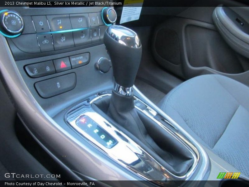 Silver Ice Metallic / Jet Black/Titanium 2013 Chevrolet Malibu LS