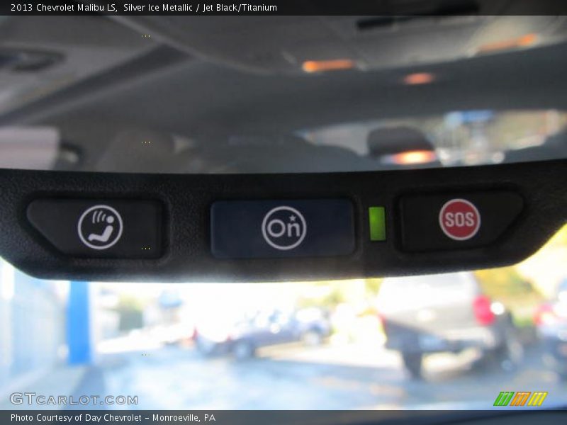Silver Ice Metallic / Jet Black/Titanium 2013 Chevrolet Malibu LS