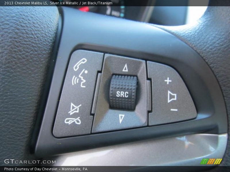 Silver Ice Metallic / Jet Black/Titanium 2013 Chevrolet Malibu LS