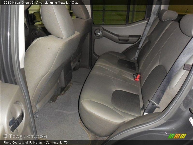 Silver Lightning Metallic / Gray 2010 Nissan Xterra S
