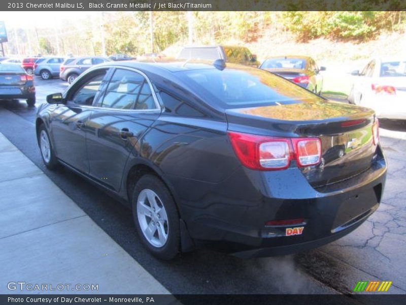 Black Granite Metallic / Jet Black/Titanium 2013 Chevrolet Malibu LS