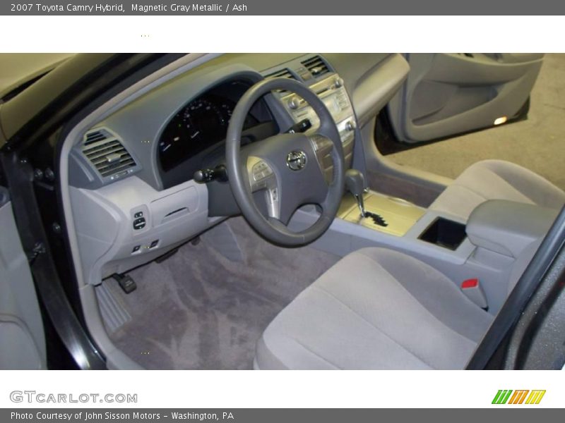 Magnetic Gray Metallic / Ash 2007 Toyota Camry Hybrid