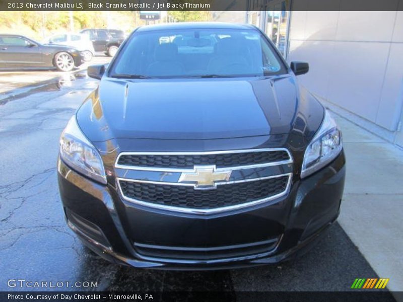 Black Granite Metallic / Jet Black/Titanium 2013 Chevrolet Malibu LS