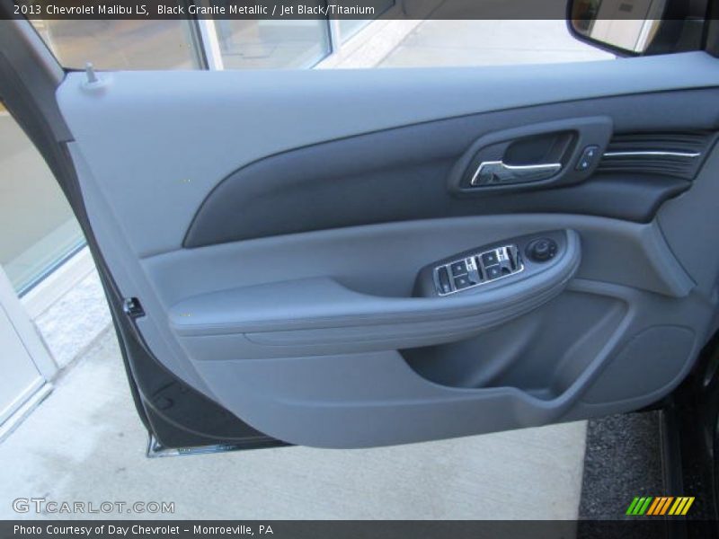 Black Granite Metallic / Jet Black/Titanium 2013 Chevrolet Malibu LS