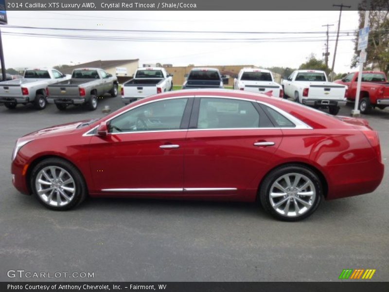  2014 XTS Luxury AWD Crystal Red Tincoat