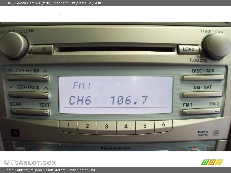 Magnetic Gray Metallic / Ash 2007 Toyota Camry Hybrid