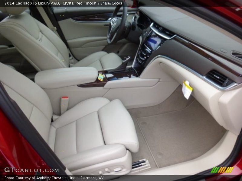 Crystal Red Tincoat / Shale/Cocoa 2014 Cadillac XTS Luxury AWD